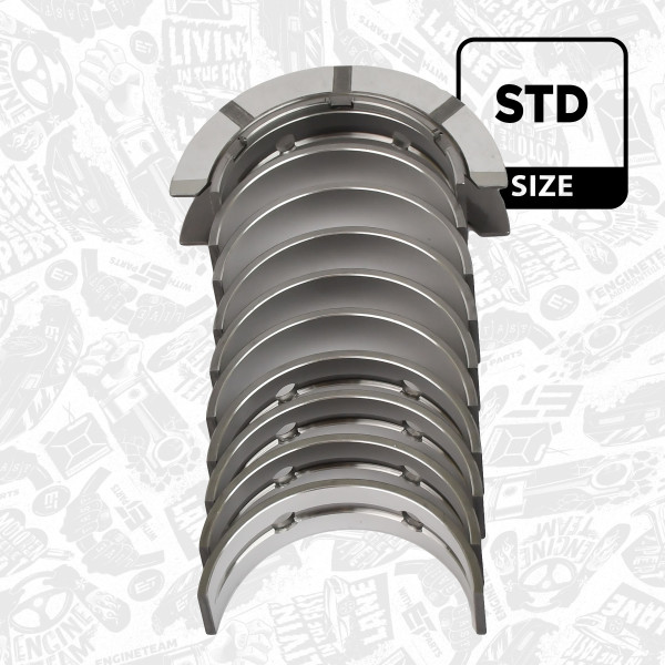 Crankshaft Bearings - LH005800 ET ENGINETEAM