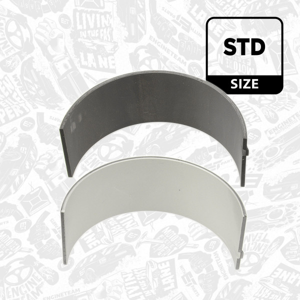 LP002300, Pleuellager, Pleuellagerpaar, ET ENGINETEAM, DAF 95 XF/85 CF XF 250 M/XF 280 M/XF 315 M/XF 355 M 1997-2013, 1372561, 1457000, 1621000, 71-4785, 71-4785STD