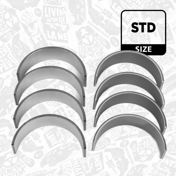 LP004700, Pleuellager, Pleuellagersatz, ET ENGINETEAM, Citroen Fiat Ford Peugeot Mini Berlingo C4 Grand Picasso Scudo C-MAX Focus 308 Expert Partner 9HZ (DV6TED4) 2008+, 1229674, 1229675, 1445920, 1445921, 1479843, 1526692, 1618034, 0606T4, 0606Z3, 77873600, 845680