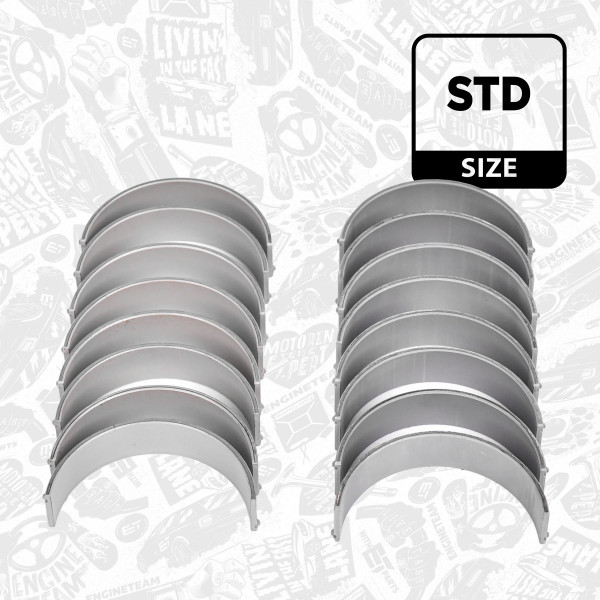 Big End Bearings - LP006300 ET ENGINETEAM - 11247544648, 11247548795