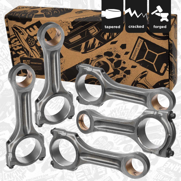 OM0056VR1, Connecting Rod, Connecting rod, ET ENGINETEAM, 7C186200BAA, 7C166200BAB