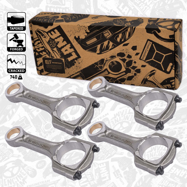 OM0062VR1, Connecting Rod, Connecting rod, ET ENGINETEAM, 46472681, 55568466, 55597894, 42540, CO005900