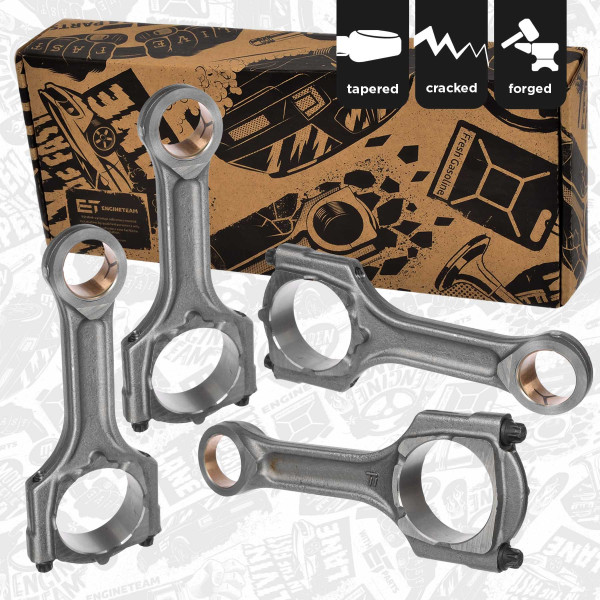 Connecting Rod - OM0062VR1 ET ENGINETEAM - 46472681, 55568466, 55597894