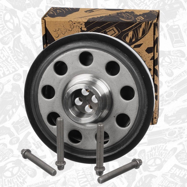 PC0021, Belt Pulley, crankshaft, Crankshaft belt pulley, ET ENGINETEAM, BMW 1 BMW 3 BMW 5 BMW X1 BMX X3 sDrive 320 d 318 d N47 D20 C 2008+, 11237797995, 11237799153, 11237823191