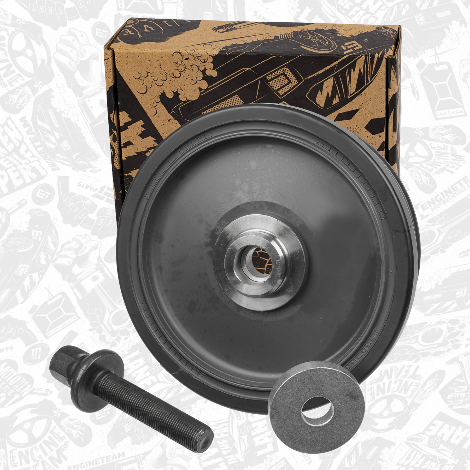 Bmw 320d crankshaft clearance pulley