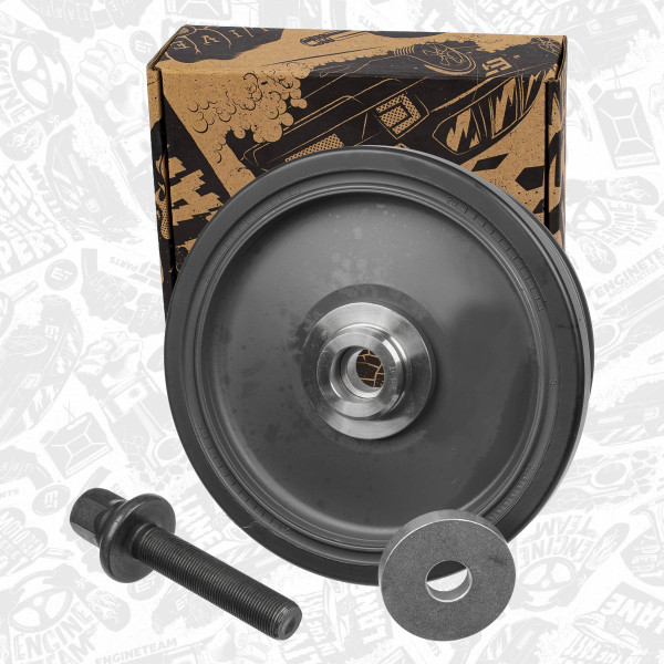 PC0024, Belt Pulley, crankshaft, Crankshaft belt pulley, ET ENGINETEAM, BMW 1 BMW 3 BMW 5 E46 E60 E81 E87 E90 M47N 320D 520D 2001+, 11237787304, 11237790921, 11237793882, 11237801977, 11237805696, 7787304, 7790921, 7793882, 7801977, 7805696