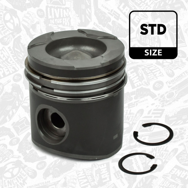 Piston - PM000700 ET ENGINETEAM - 51025006023, 51025006031, 51025117385