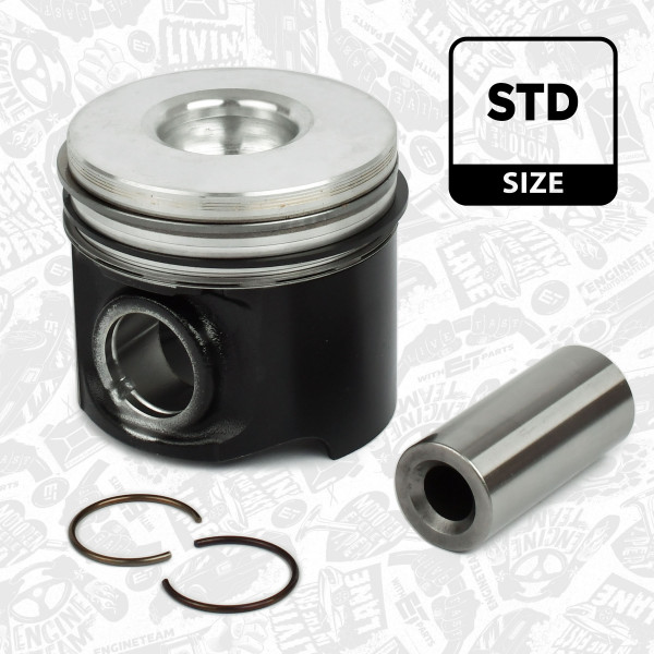 Piston - PM000800 ET ENGINETEAM - 2996900, 0099000, 120050