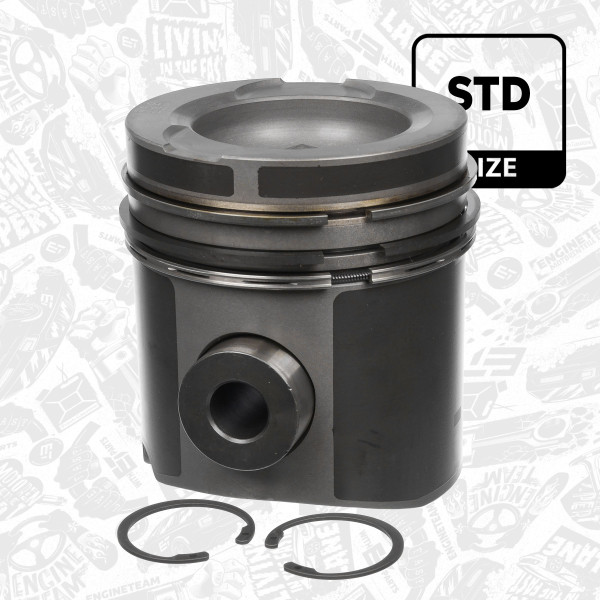 Piston - PM001100 ET ENGINETEAM - 51025006063, 51025016072, 51025016076