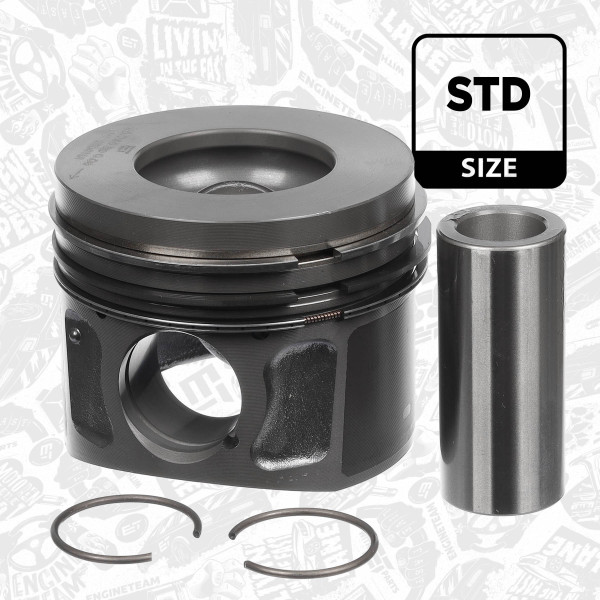 Piston - PM001200 ET ENGINETEAM - 5S7Q-AAE, 1373523, 0628S6