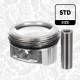 Piston - PM003100 ET ENGINETEAM - 1600300917, 1600370418, 1600370616