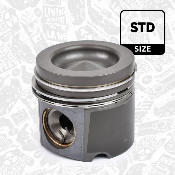 PM003900, Piston, Complete piston with rings and pin, ET ENGINETEAM, Mercedes-Benz Actros OM 541/542 2003+, 5410304117, 5410304217, 0046700, 010320540000, 40310600, 858430, 87-420900-00, 01032054000, 4420370017, 5410300624, 5410304017, 5410304917, 5410305017, 5410305117, 5410371118, 858430MEC, A4420370017, A5410300624, A5410304017, A5410304117, A5410304217, A5410304917, A5410305017, A5410305117, A5410371118
