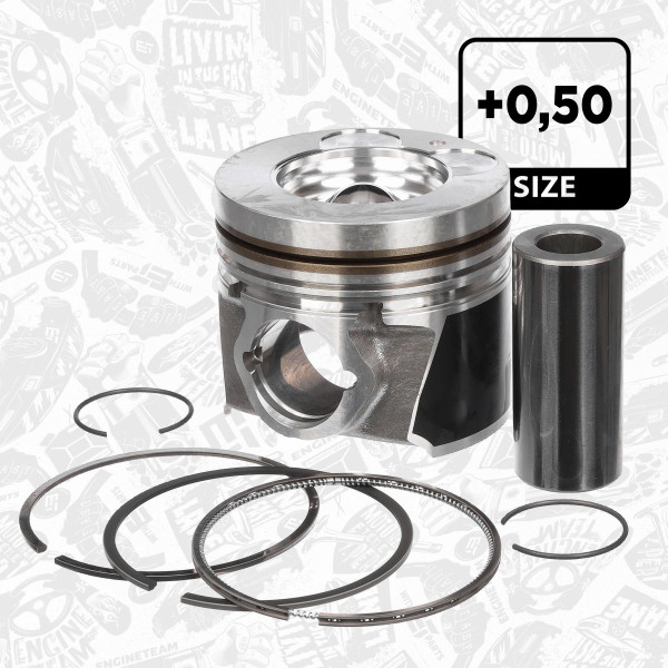 Piston - PM004150 ET ENGINETEAM - 407721DB