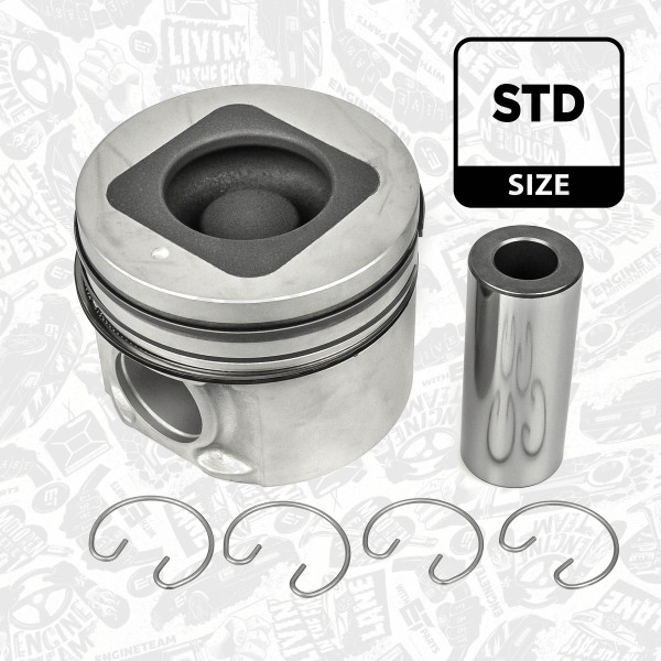 Piston - PM004400 ET ENGINETEAM - 12010-VC101, 12010-VC102, 12010-VD112