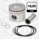 Piston - PM004550 ET ENGINETEAM - 41274620, 12010DB000, 12010-DB000