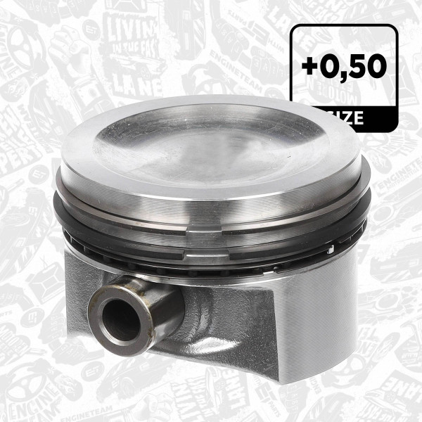 PM005050, Piston, Complete piston with rings and pin, ET ENGINETEAM, 0039402, 851095, 87-136707-00, 99455620