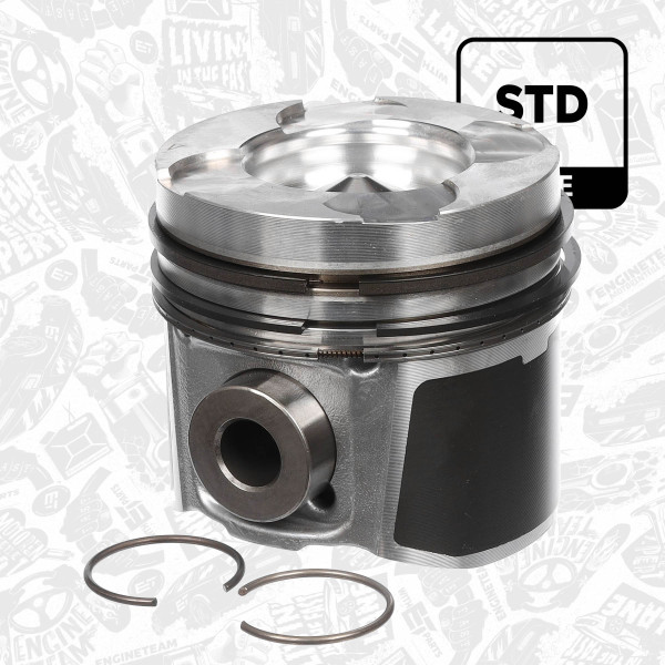 Piston - PM005100 ET ENGINETEAM - 4418621, 4418622, 93194559