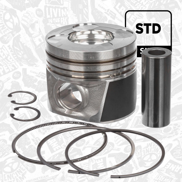 Piston - PM005400 ET ENGINETEAM - A2010-EB30A, A2010-EB31A, A2010-EB32A