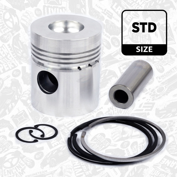 Piston - PM007200 ET ENGINETEAM - 59010382, 67010331, 67010335