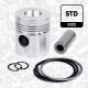 Piston - PM007200 ET ENGINETEAM - 59010382, 67010331, 67010335