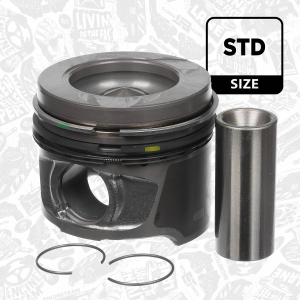 Piston - PM008100 ET ENGINETEAM - 87-123400-40, 8712340040