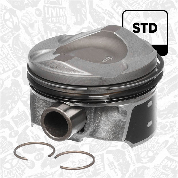 Piston - PM008500 ET ENGINETEAM - 41949600, 854250, 857020