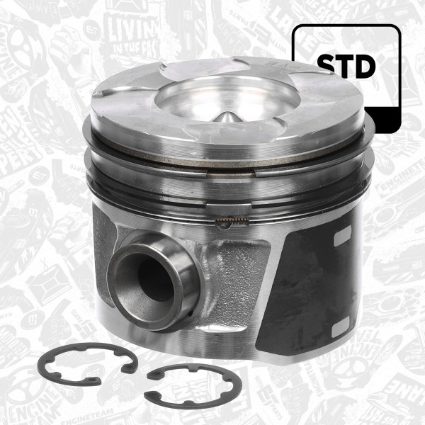 Piston - PM008900 ET ENGINETEAM - 55204145, 55232072, 55253576