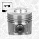Piston - PM009100 ET ENGINETEAM - 406503012, 04065-03012, 4089967