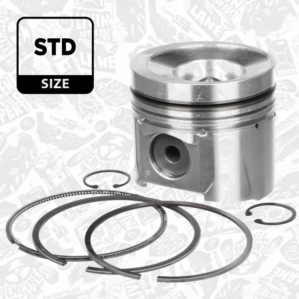 Piston - PM009200 ET ENGINETEAM - 4941139, 4955416, 4941141