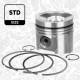 Piston - PM009200 ET ENGINETEAM - 4941139, 4955416, 4941141
