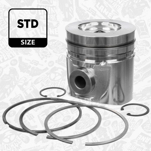 Piston - PM010200 ET ENGINETEAM - 9279605, 9883111, 9883110