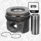 Piston - PM010500 ET ENGINETEAM - 0628X1, 1608982180, 1886348