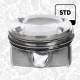 Piston - PM011300 ET ENGINETEAM - 04E107065GK, 04E107065GL, 04E107065EJ