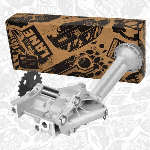 PU0112, Oil Pump, Oil pump, ET ENGINETEAM, Dacia Renault Lodgy Duster Grand Scenic Kangoo Megane K9K 656 K9K766 1,5 dCi 2008+, 8200600532, 8200591475, 8200312696, 8200307174, 150109834R, 150108334R, 150102231R
