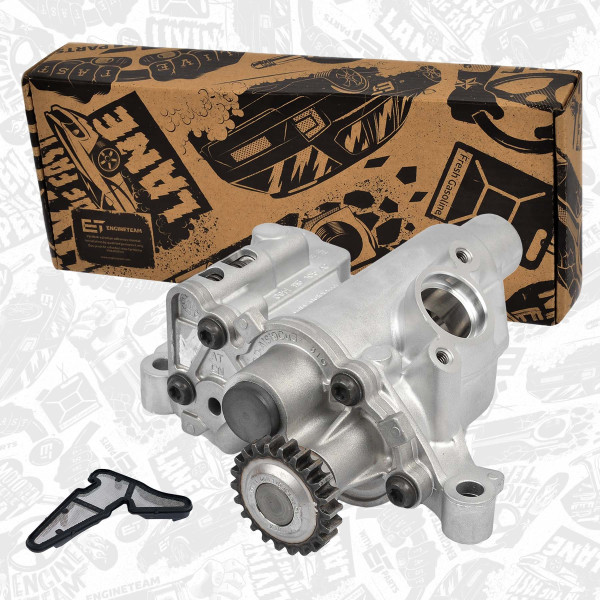 PU0113, Ölpumpe, Ölpumpe, ET ENGINETEAM, Audi A3, Skoda Octavia Superb Yeti, VW Golf Passat 1,8TSI CDAA BZB 2006+, 06H115105DF, 06H115105AK, 06H115105AM, 06H115105AP, 06H115105BF, 06H115105AQ, 7.07919.14.0