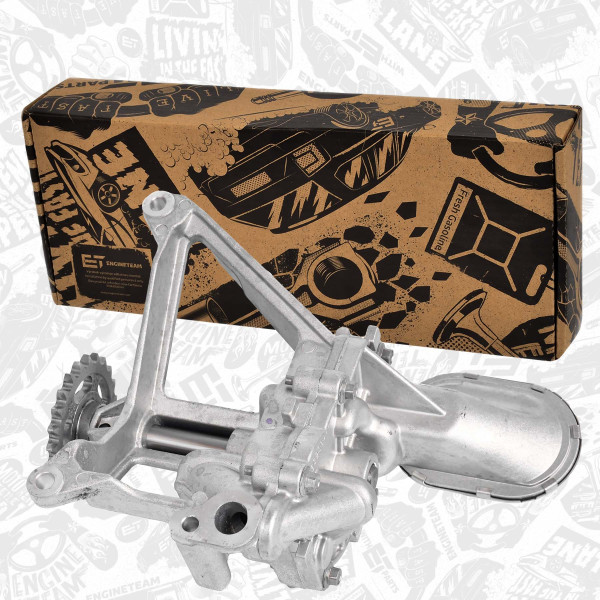 Oil Pump - PU0133 ET ENGINETEAM - 1001F8, 1698694, 1001.F8