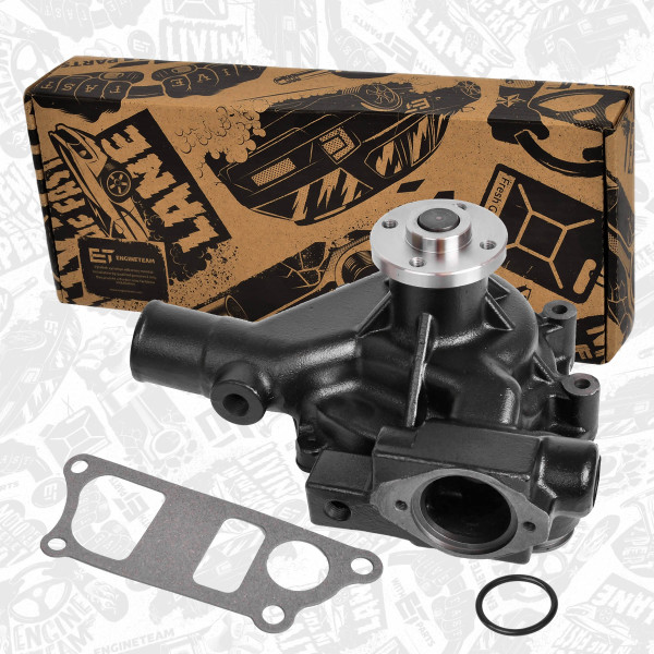 PW0013, Wasserpumpe, Motorkühlung, Wasserpumpe, ET ENGINETEAM, Cummins B3.3, 4955417, 0700003040, 0700-00-3040, 6206611731, 6206-61-1731