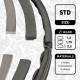 Piston Ring Kit - R1000500 ET ENGINETEAM - 9-1079-00
