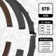 Piston Ring Kit - R1001800 ET ENGINETEAM - 064020713, 08-138400-00, 800051240000
