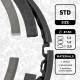 Piston Ring Kit - R1002600 ET ENGINETEAM - 01561N0, 08-423400-00, 800044940000