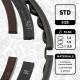 Piston Ring Kit - R1003900 ET ENGINETEAM - 08-139400-00, 800050940000, 9-3752-00
