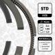 Piston Ring Kit - R1004100 ET ENGINETEAM - 0640S7, 08-424000-00, 800054940000