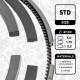 Piston Ring Kit - R1004500 ET ENGINETEAM - 08-127400-00, 800051040000, 9-3849-00