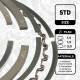 Piston Ring Kit - R1004800 ET ENGINETEAM - 047198151A, 05961N0, 800057740000