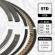 Piston Ring Kit - R1005200 ET ENGINETEAM - 06B198151, 03301N0, 08-105900-00