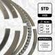 Piston Ring Kit - R1005800 ET ENGINETEAM - 036198151K, 02822N0, 08-436900-00