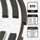 Piston Ring Kit - R1006500 ET ENGINETEAM - 5001849655, 08-135500-00, 20959N0