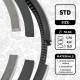 Piston Ring Kit - R1007700 ET ENGINETEAM - 059198121E, 03340V0, 08-103000-00