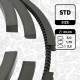 Piston Ring Kit - R1008800 ET ENGINETEAM - 4431757, 93161856, 02213N0