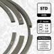 Piston Ring Kit - R1009500 ET ENGINETEAM - 71753734, 08-438300-00, 800116910000
